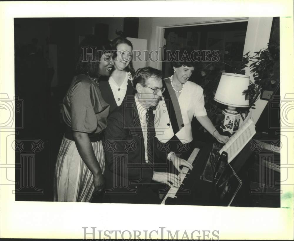 1989 Press Photo Members of the League of Women Voters- Historic Images