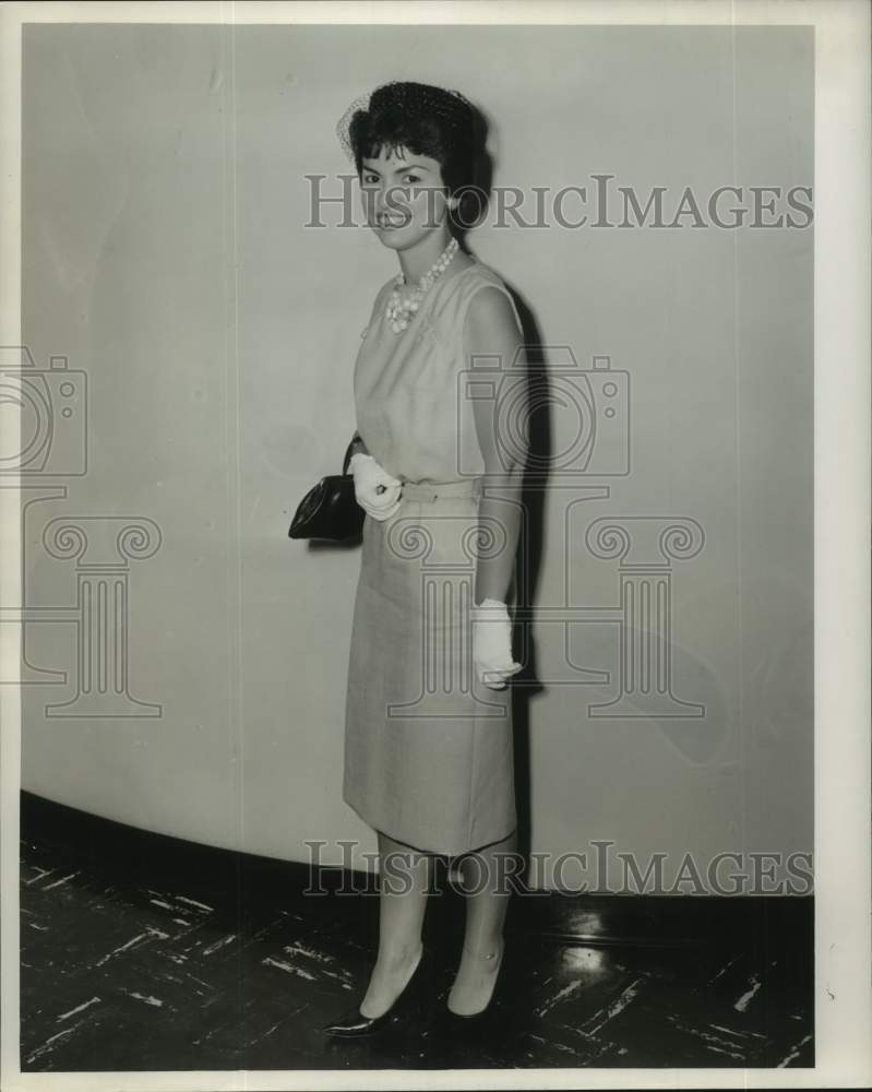 1961 Press Photo Miss Doris Mustacchia - nob87907