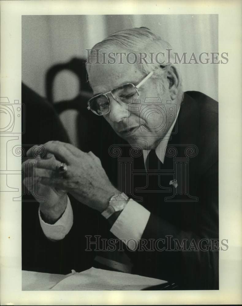 1976 Press Photo James Moreau, City Councilman- Historic Images