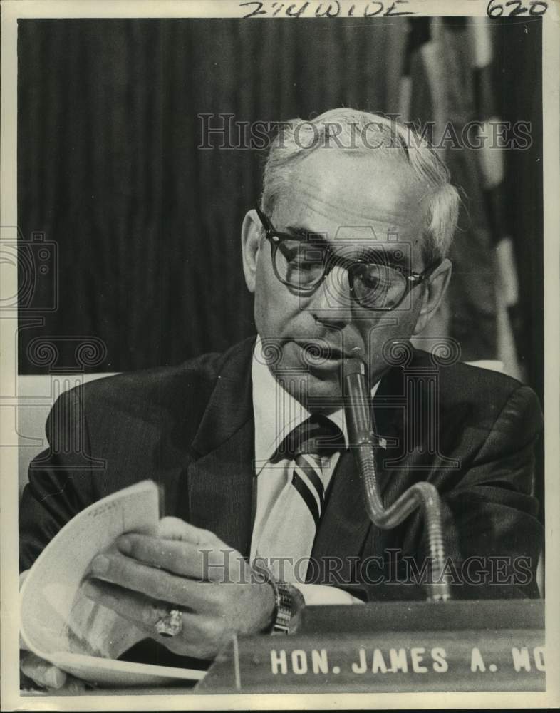 1971 Press Photo James A. Moreau, City Councilman- Historic Images