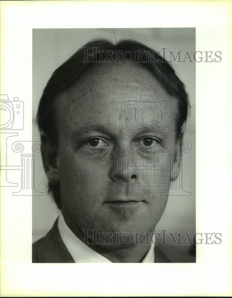 1993 Press Photo Thomas Morgan at the WDSU TV studio- Historic Images