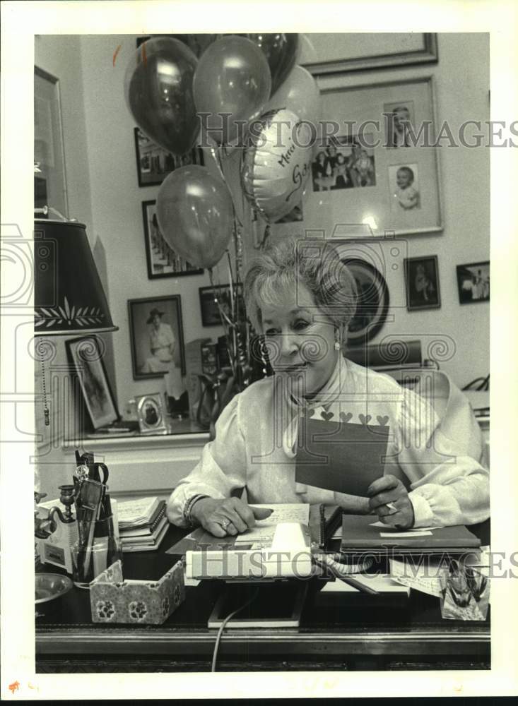 1987 Press Photo Gay Noe Lendon at 2507 Prytania Street- Historic Images