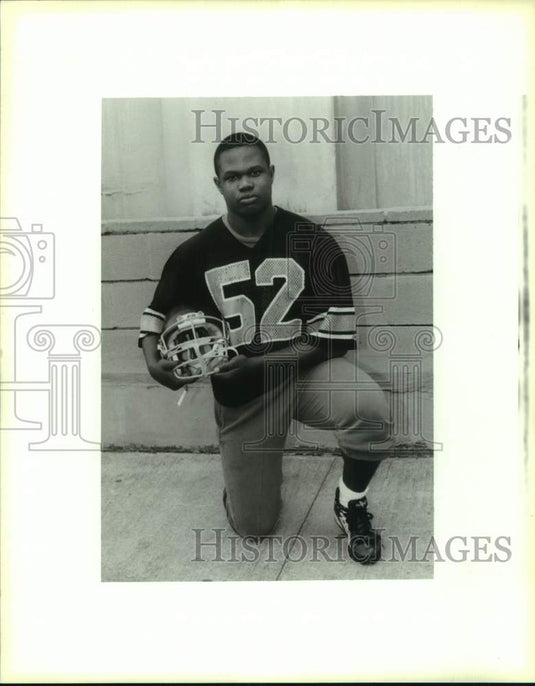 1993 Press Photo Football - Glenn P. White,