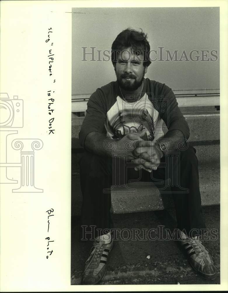 1984 Press Photo Joseph Milano aimed for world's longest runway - nob88404