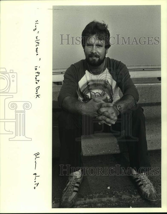 1984 Press Photo Joseph Milano aimed for world's longest runway - nob88404