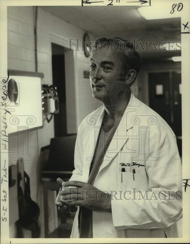 1978 Press Photo Dr. William Watson Morgan Jr., pediatric surgeon- Historic Images