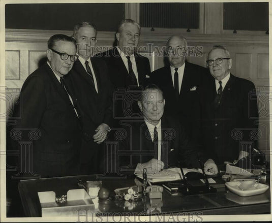 1964 Press Photo Officers of the Chamber of Commerce of the New Orleans Area- Historic Images