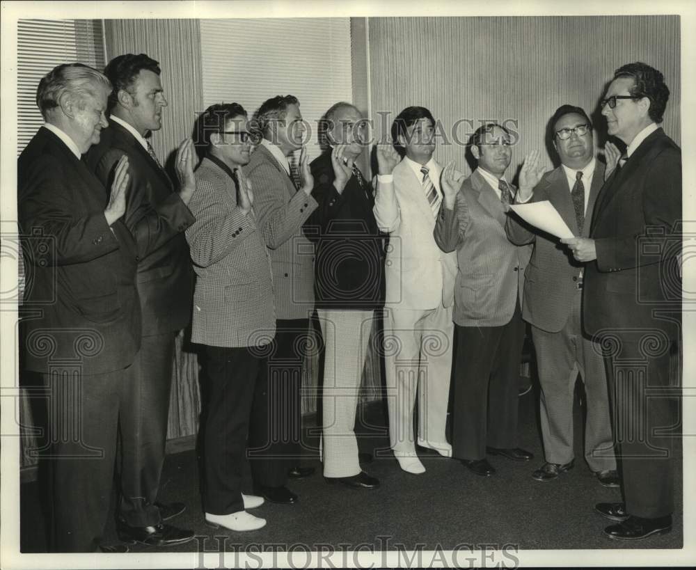 1973 Press Board Of Trustees, Municipal Police Employees Retirement System- Historic Images