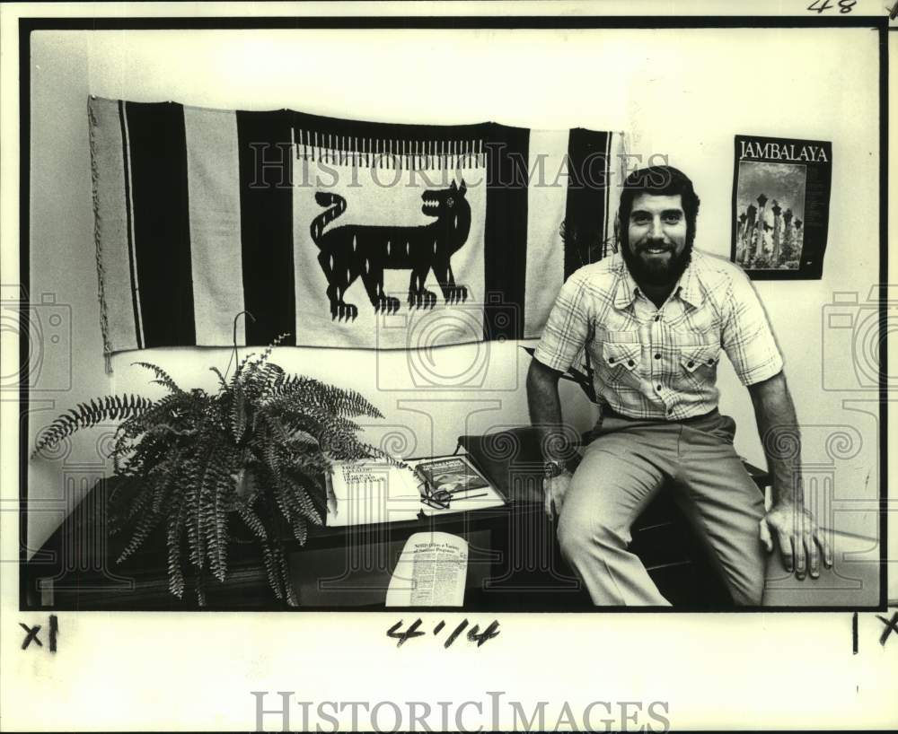 1978 Press Photo David Morganstern, leader of a local men&#39;s liberation group- Historic Images