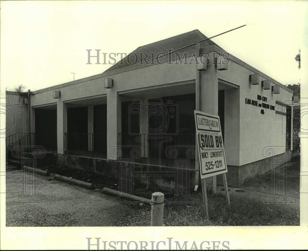 1983 Press Photo Property at 4116 Canal Street in New Orleans - Historic Images