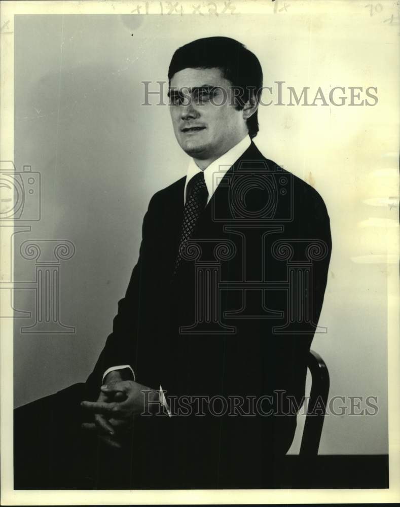 1972 Press Photo Stephen B. Murray, re-elected president of Criminal Courts Bar- Historic Images