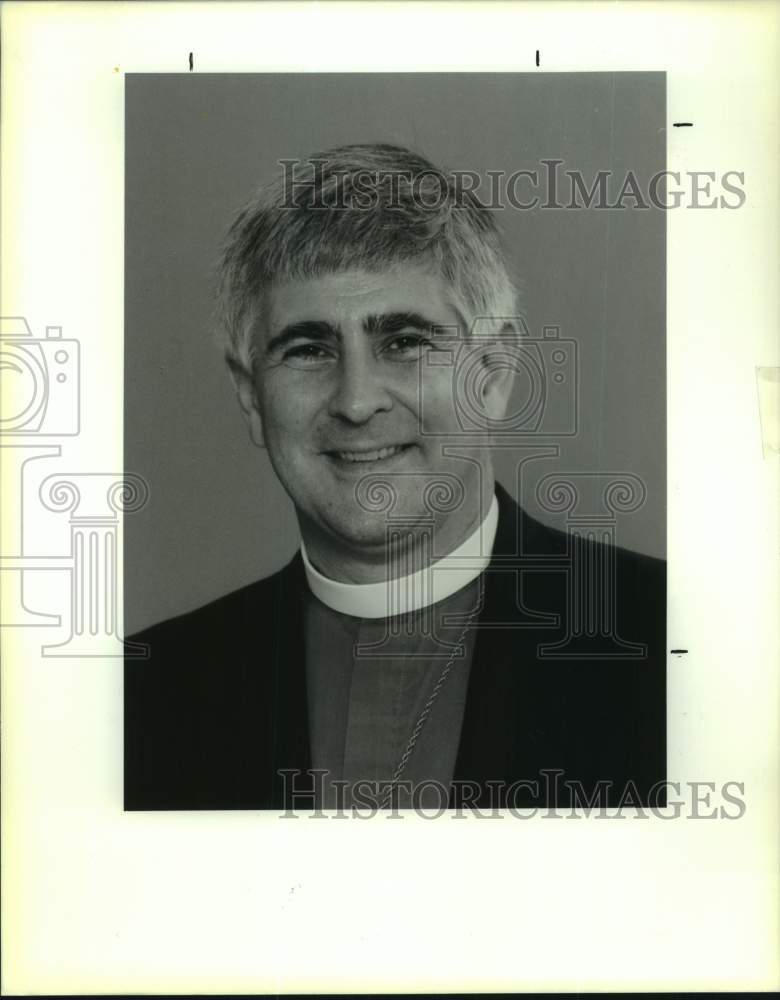 1991 Press Photo Reverend Ian Montgomery, rector of St. Philip Episcopal Church- Historic Images