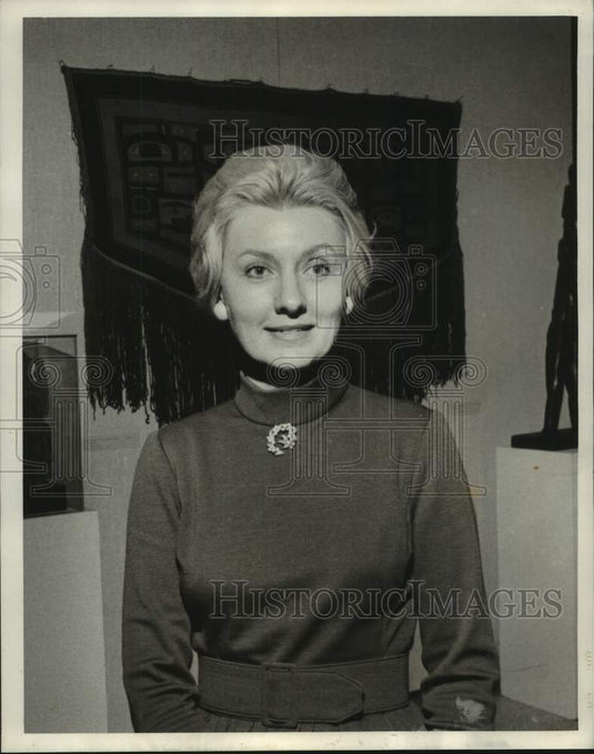 1971 Press Photo Mrs. J. Frederick Muller Jr., member Delgado Museum Arts- Historic Images