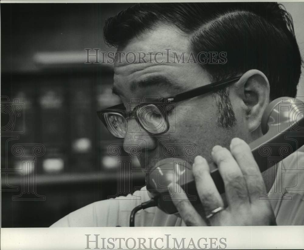 1972 Press Photo Eugene Murret, Judicial Administration- Historic Images