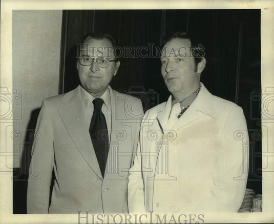 1973 Press Photo Periodontists Dr. Claude L. Nabers & Dr. Samuel H. Adams II- Historic Images