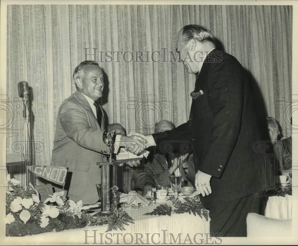 1967 Press Photo Dimitry Morvant At Greater New Orleans Open Invitational Event