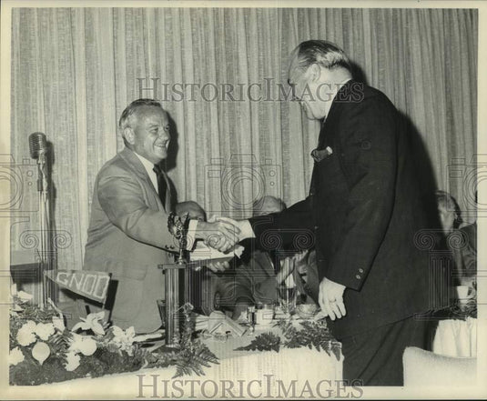 1967 Press Photo Dimitry Morvant At Greater New Orleans Open Invitational Event
