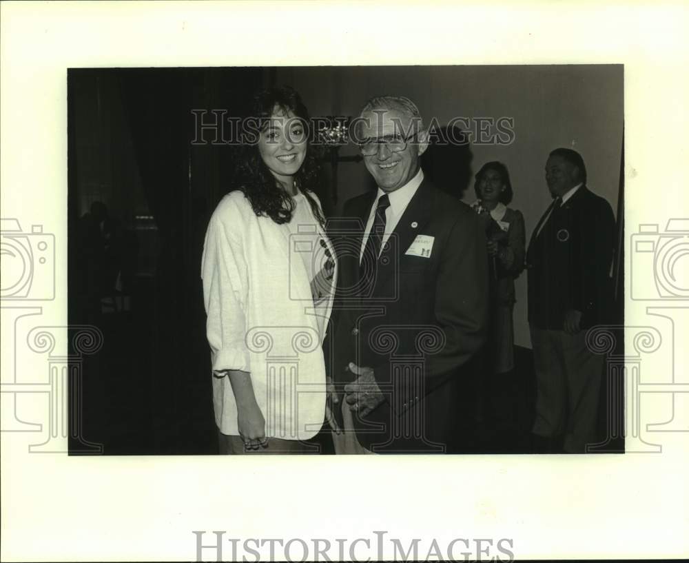 1986 Press Photo Jan Keisman and Hank Moseley- Historic Images