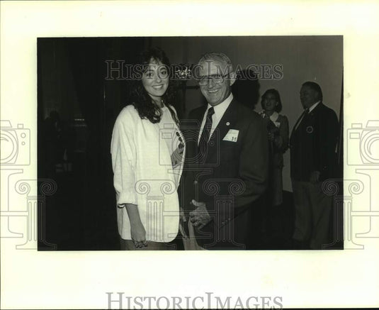 1986 Press Photo Jan Keisman and Hank Moseley- Historic Images