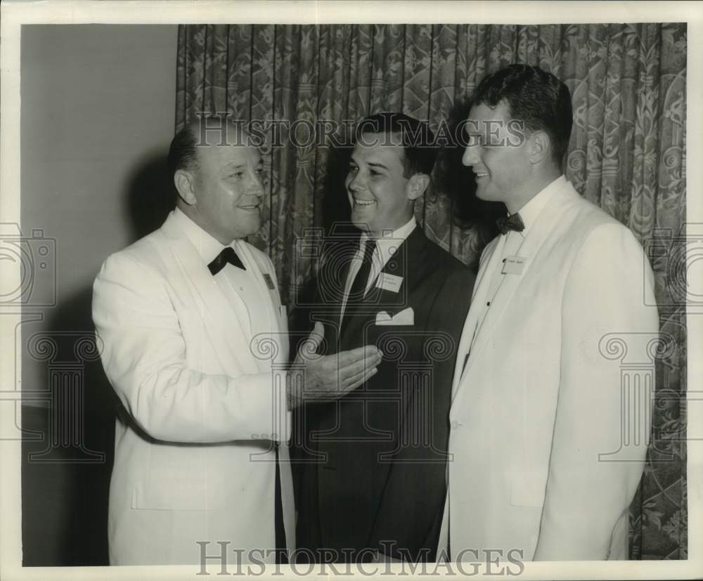 1960 Press Photo Gentilly Rotary Club officers installed- Historic Images