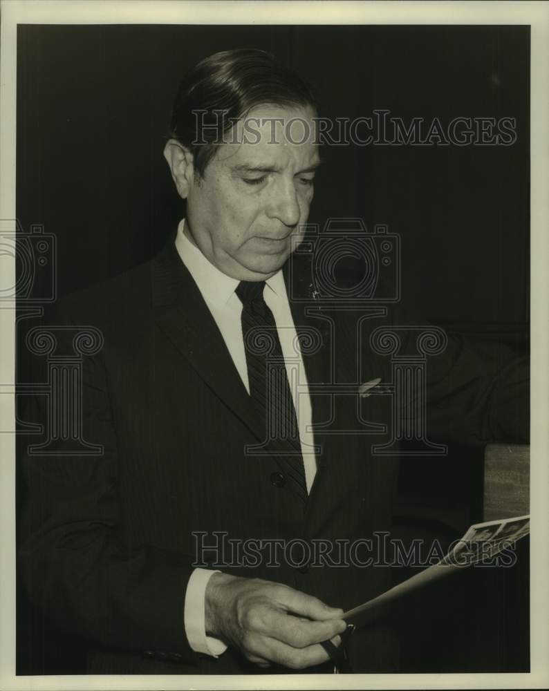 1968 Press Photo Dr. Jose Mora, Consul General Of Costa Rica - nob90747