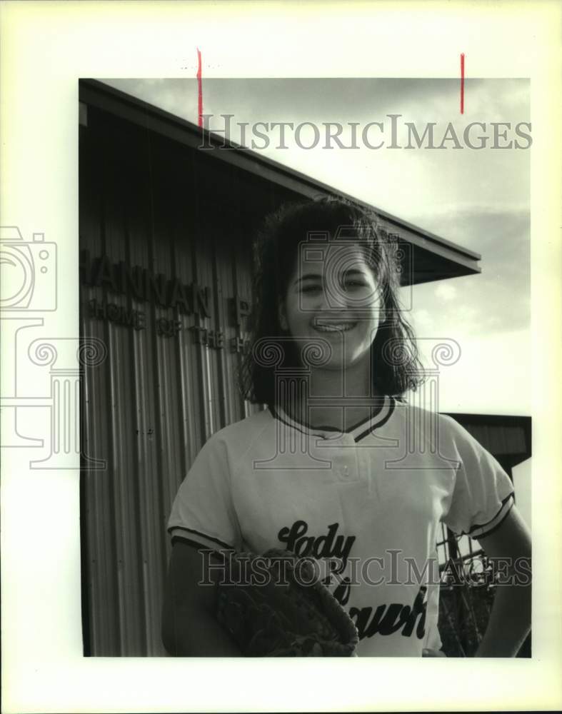 1992 Press Photo Monique Mones Of Hannan High School, 9AAA All-District Team- Historic Images