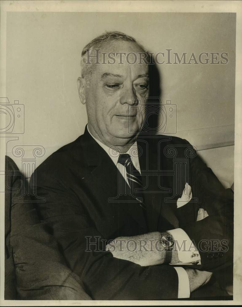 Load image into Gallery viewer, 1967 Press Photo Gar Moore, General Manager Fair Grounds - nob90819
