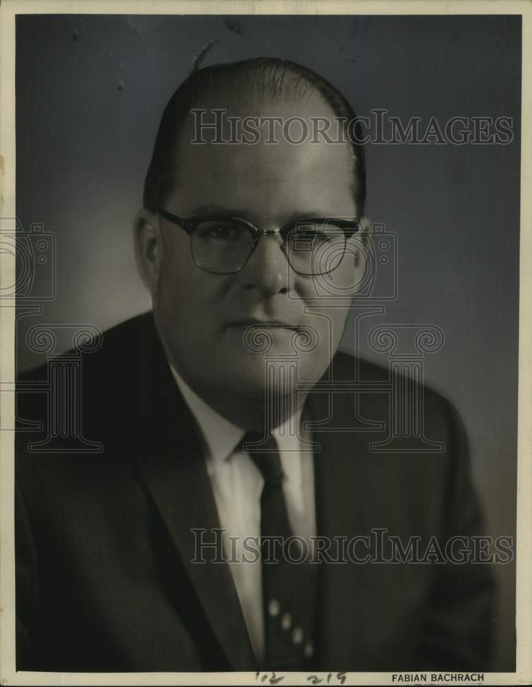 1962 Press Photo David Molthorp, executive VP Committee on State Sovereignty Inc