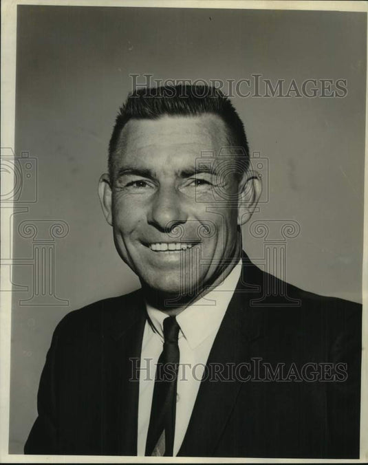 1967 Press Photo Paul Moody, New Orleans Home Builder - nob91158