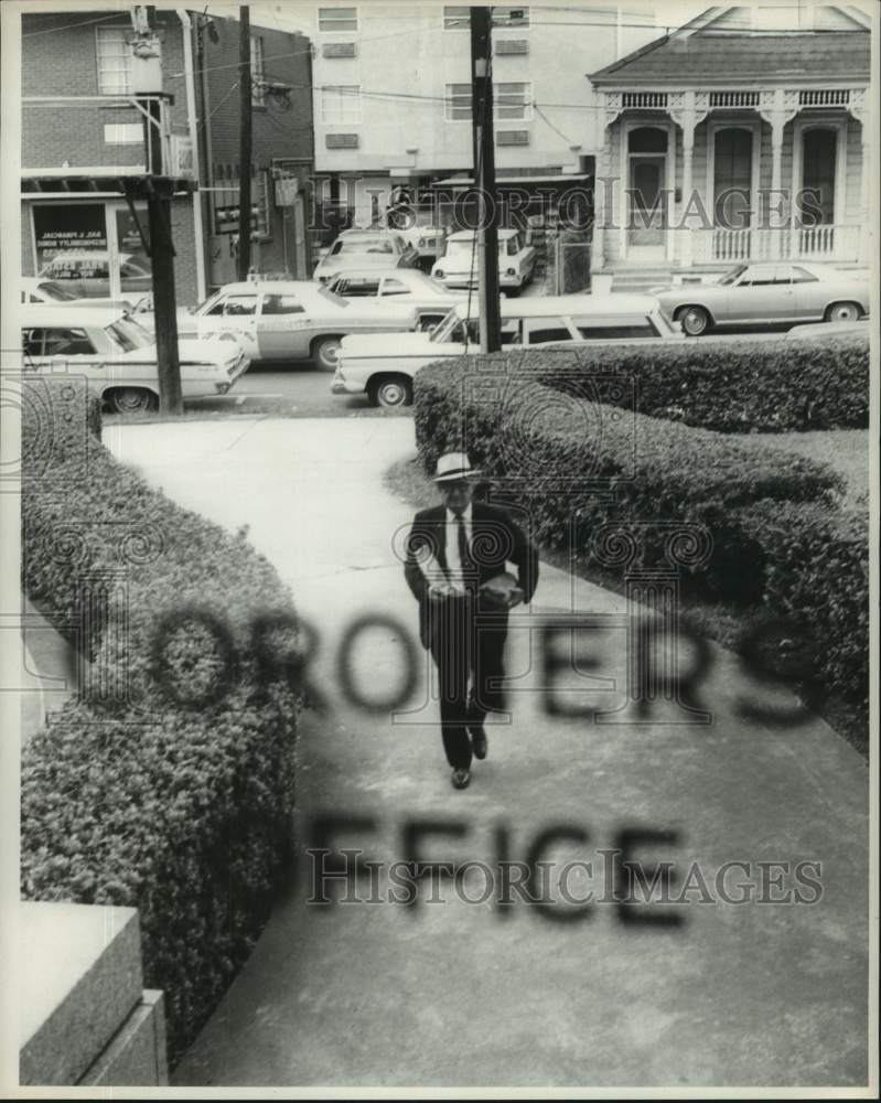 1969 Press Photo San Moran, Special Investigator for Orleans Parish Office- Historic Images