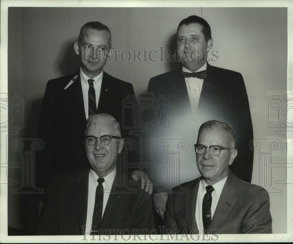 1966 Press Photo Dr. Louis Monte, President, Kiwanis Foundation, New Orleans