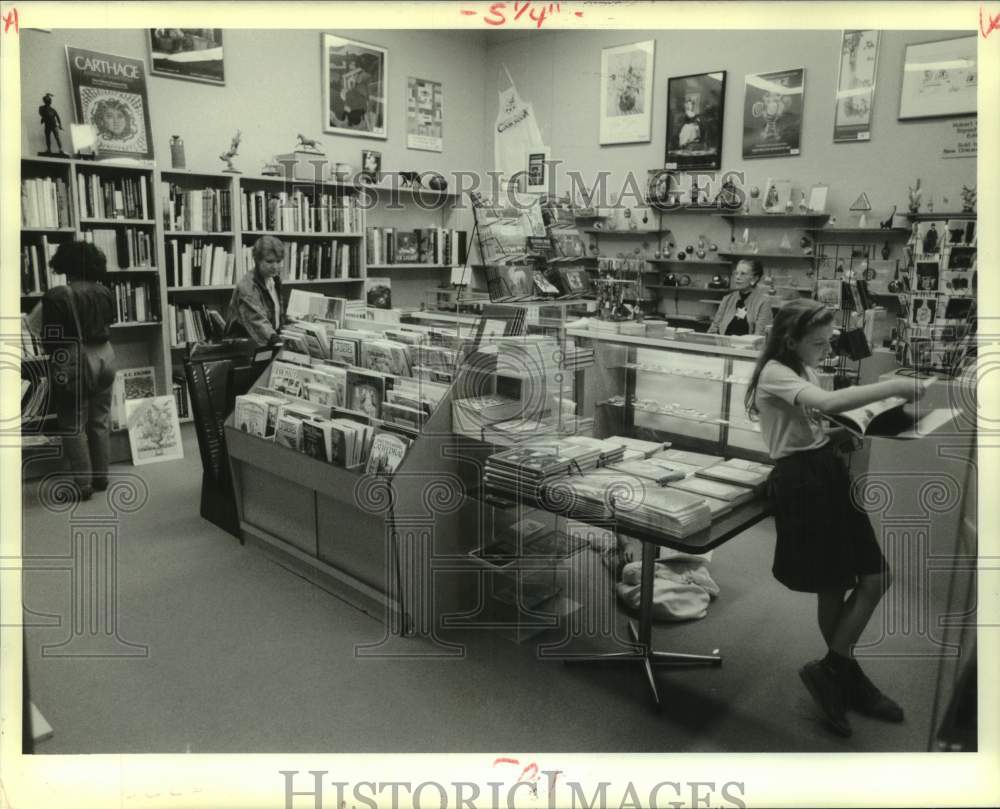 1989 Press Photo The shop at New Orleans Museum of Art - Historic Images