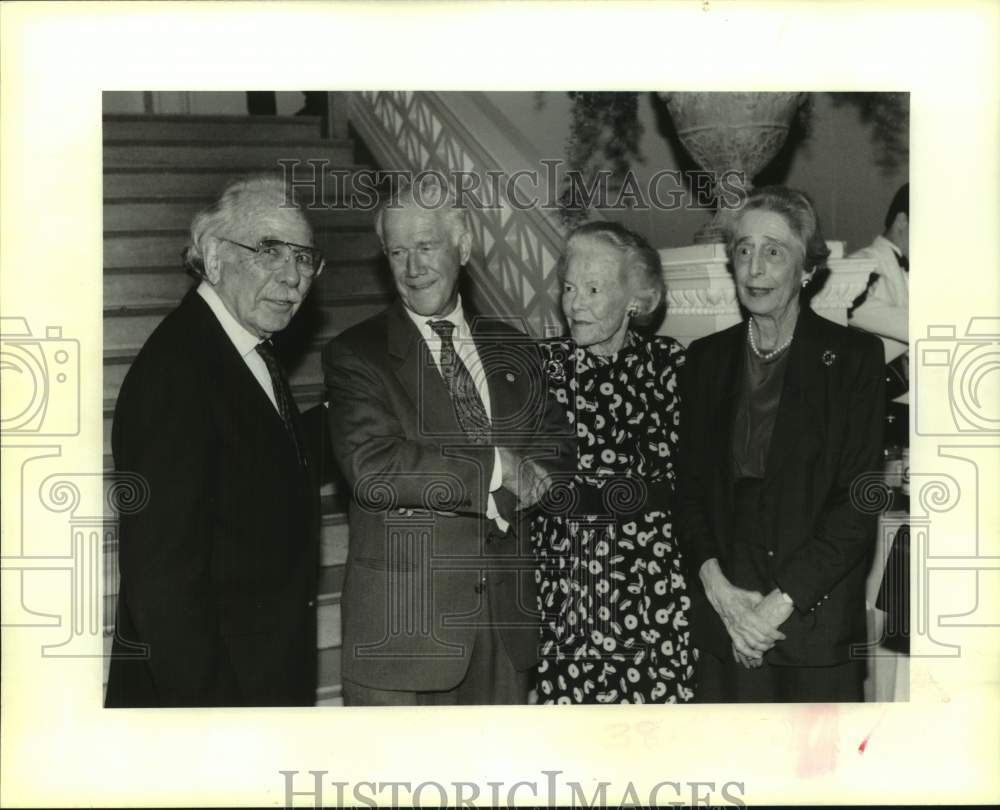 1993 Press Photo Guests at the Federal Bar Association Judiciary Reception- Historic Images