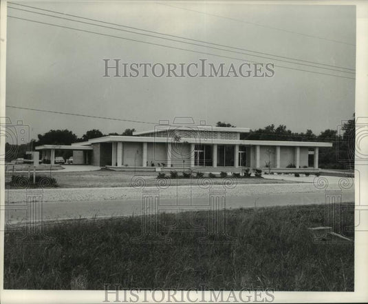 1961 Press Photo Exterior Of Mothe Funeral Parlor - nob91985