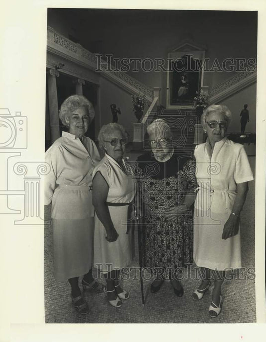 1986 Press Photo The McMurray sisters used to live in what is now the NOMA