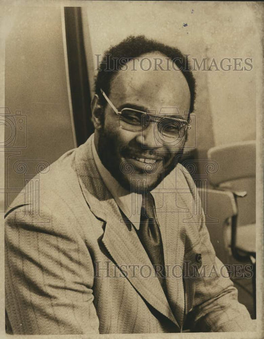1973 Press Photo New Orleans Saints football player Billy Newsome- Historic Images