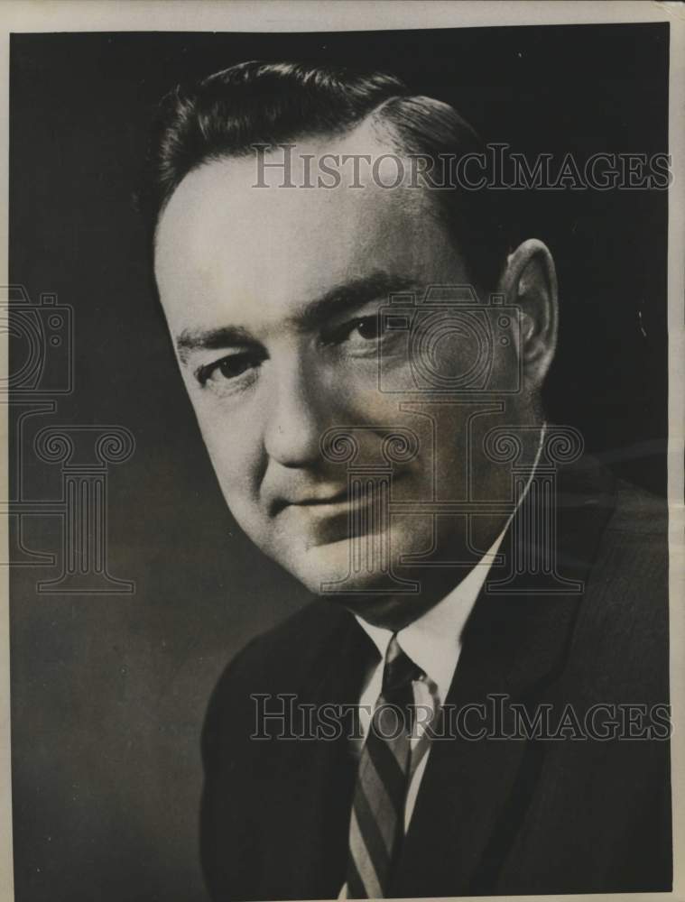 1961 Press Photo William E. Miller, new Republican Chairman - nob92339