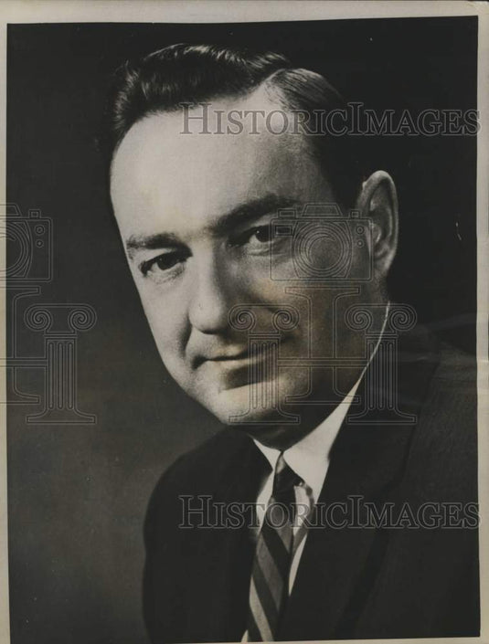 1961 Press Photo William E. Miller, new Republican Chairman - nob92339