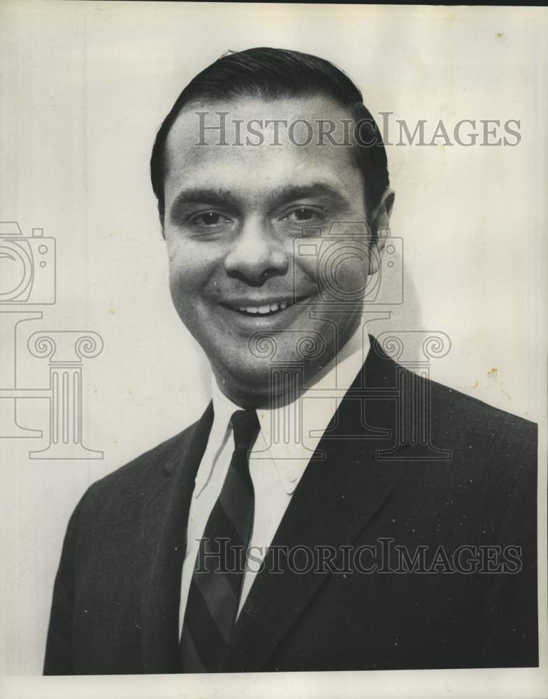 1969 Press Photo James Nassikas, President of New Orleans Jazz Club- Historic Images