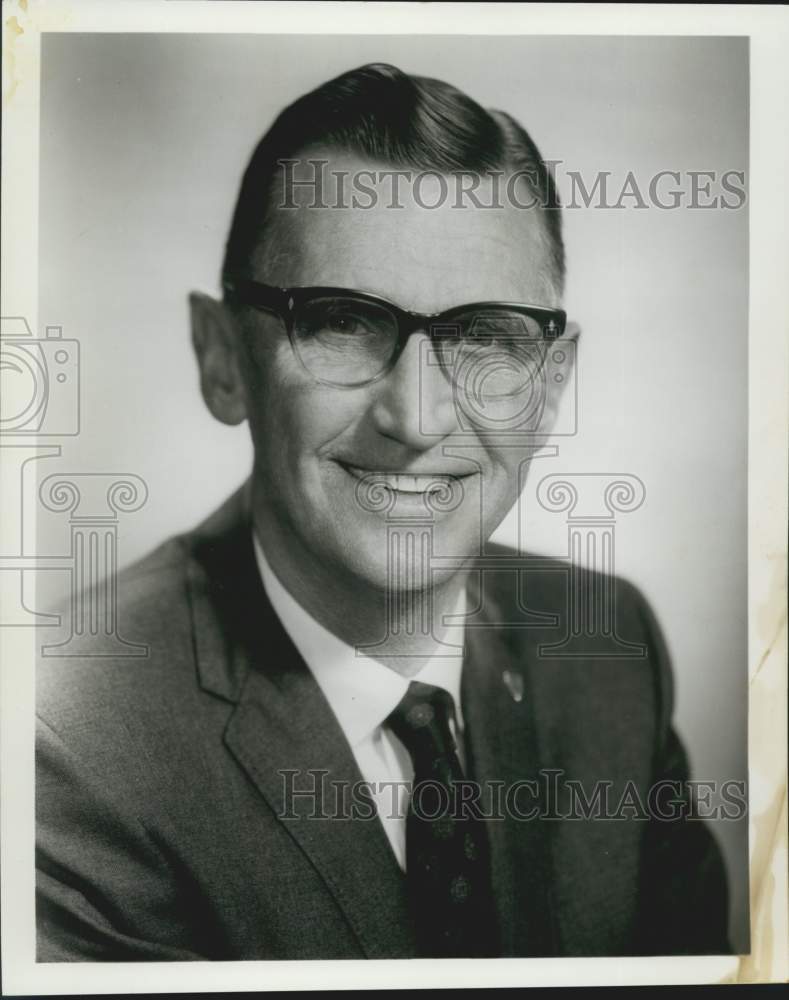 1969 Press Photo Frank H. Newnam, Jr. - nob92614