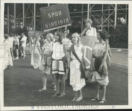 1969 Press Photo 16th Annual Convention in the National Junior Classical League