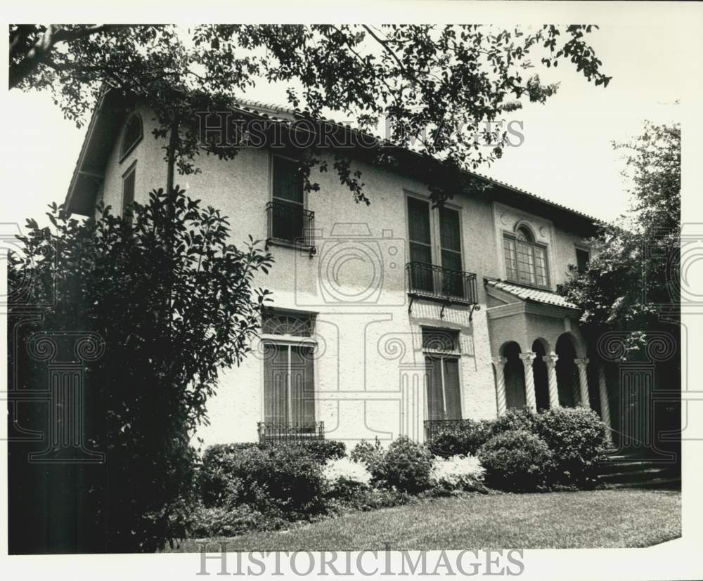 1980 Press Photo Exterior view of the a residence at 44 Newcomb Boulevard- Historic Images