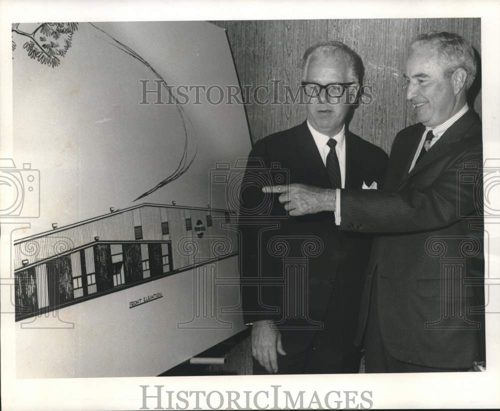 1969 Press Photo Pepsi Cola Officials At Press Conference, Roosevelt Hotel- Historic Images