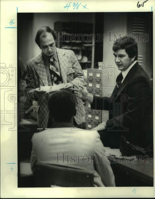 1978 Press Photo Sargent Paul Melancon & his partner Detective John O'Brien- Historic Images