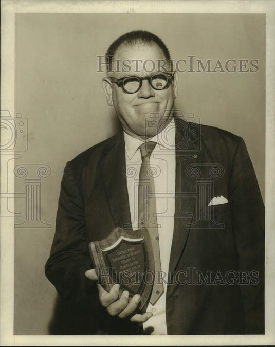 1967 Press Photo Charles H. Manson of the Gentilly Woods Improvement Association- Historic Images