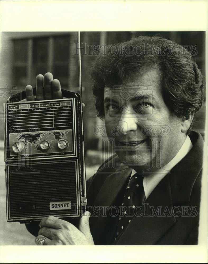 1979 Press Photo Ed Marten, Channel 8 Action Reporter- Historic Images