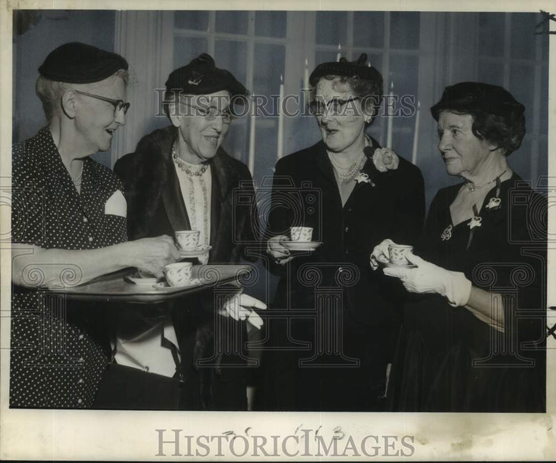 Load image into Gallery viewer, 1955 Press Photo Young Women's Christian Association centennial celebration
