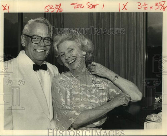 1991 Press Photo Jose and Gloria Martinez at the Let's Dance Club- Historic Images