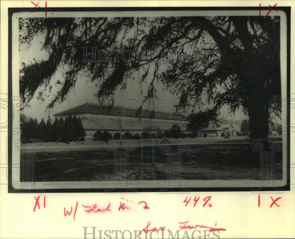 1915 Press Photo Horticultural Hall, built for 1884 World's Fair in New Orleans