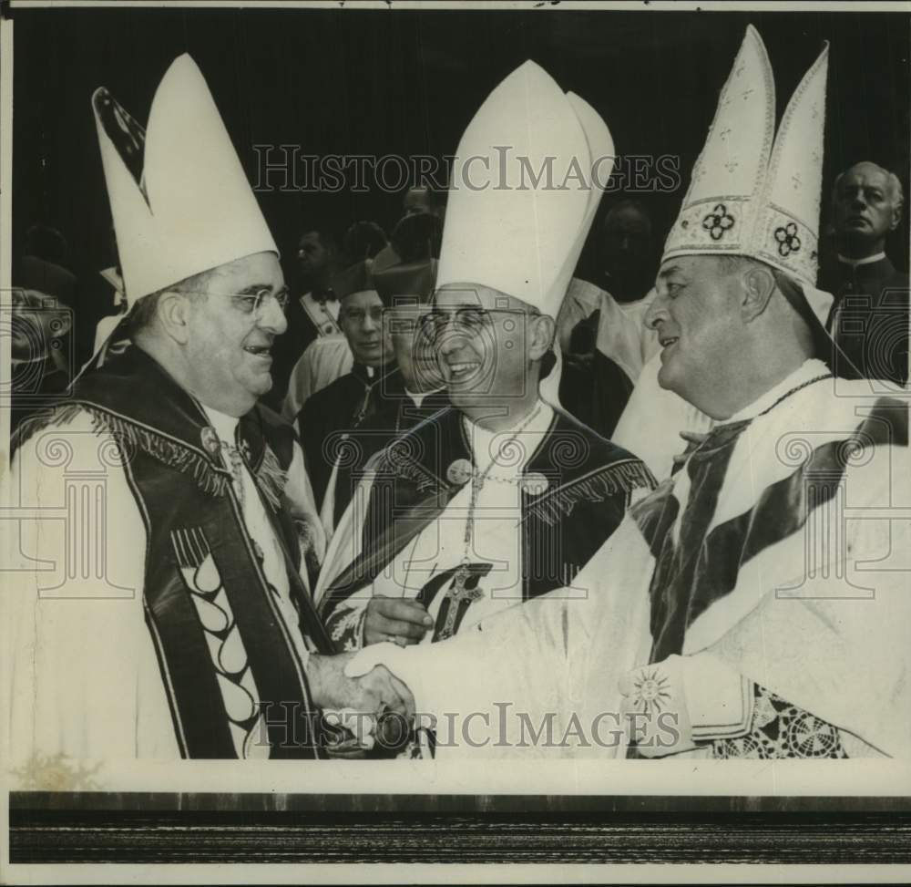 1958 Press Photo Archbishop Albert Meyer - nob94468